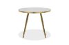 Picture of [FLOOR MODEL CLEARANCE]AYDAN D50 Round Glass Top Side Table