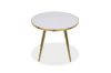 Picture of [FLOOR MODEL CLEARANCE]AYDAN D50 Round Glass Top Side Table
