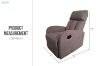 Picture of  [FLOOR MODEL CLEARANCE]  JENSEN Manual 360° Swivel Rocking Lounge Chair