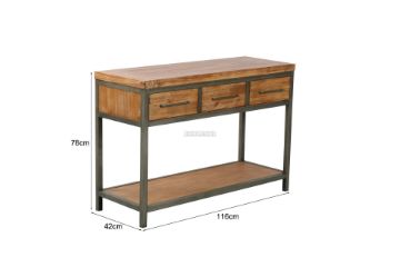 Picture of  [FLOOR MODEL CLEARANCE] KANSAS Acacia Wood Console Table