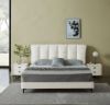 Picture of  [FLOOR MODEL CLEARANCE]  ALANYA Bed Frame (White) in Queen Size