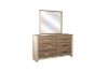Picture of  [FLOOR MODEL CLEARANCE]  MERMAID 6-Drawer Dresser with Mirror 