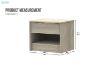 Picture of  [FLOOR MODEL CLEARANCE]  MOOK 1-Drawer Bedside Table 