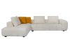 Picture of [FLOOR MODEL CLEARANCE] PADUA Chaise Facing Left Fabric Sectional Sofa (Cream)