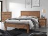 Picture of  [FLOOR MODEL CLEARANCE] KANSAS Acacia Wood Bed Frame in Super King Size 