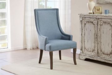 Picture of  [FLOOR MODEL CLEARANCE] RENATA Solid Wood High Back Dining Chair