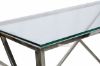 Picture of  [FLOOR MODEL CLEARANCE]  LELLA Rectangle Clear Glass Hall Table 