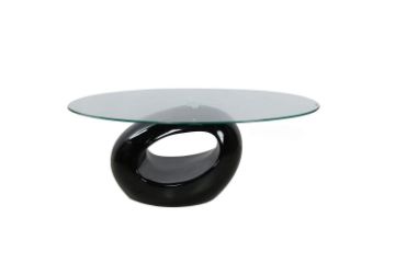 Picture of  [FLOOR MODEL CLEARANCE] JUPITER Fiber Glass Coffee Table (Black)