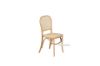 Picture of  [FLOOR MODEL CLEARANCE] SYDNEE Solid Beech Rattan Back and Seat Dining Chair (Natural) 