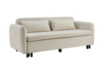 Picture of [FLOOR MODEL CLEARANCE]  NOVARA 3 Seater Sofa Bed (Cream)