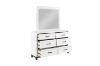Picture of [FLOOR MODEL CLEARANCE]  CLOUDLAND 6-Drawer Dresser with Mirror 
