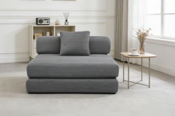 Picture of SINDARA Compressed Lounge Chair/Folding Sofa Bed (Grey)