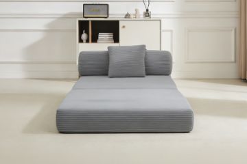 Picture of SINDARA Modular Compressed Sofa/Folding Sofa Bed Range (Grey) - Armless