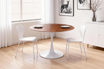 Picture of JACOB D80/100/120 Round Dining Table (Walnut Colour)