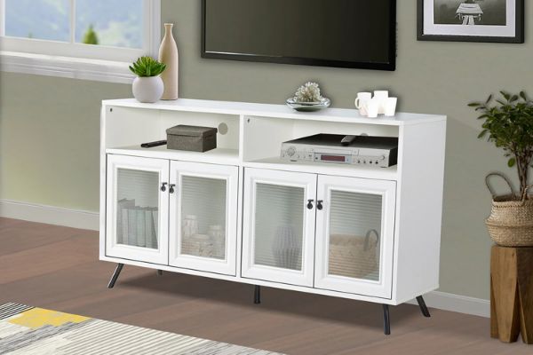 Picture of BAKER 143 4-Door Buffet /TV Unit (White)