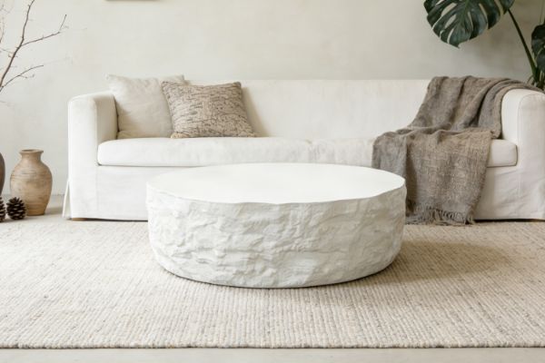 Picture of CORTEN D100 Round Fiberglass Coffee Table