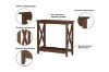 Picture of BRICH 80 Console Table (Rosewood Grain)
