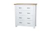 Picture of BRAMPTON 4-Drawer Solid Wood Tallboy