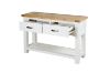 Picture of BRAMPTON 2-Drawer Solid Wood Console Table with Shelf