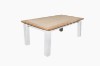 Picture of BRAMPTON 180/210 7PC/9PC Solid Wood Dining Set with Vegan Leather Seat Chairs