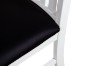 Picture of BRAMPTON 7PC Solid Wood Dining Set with Vegan Leather Seat Chairs - 180 Table