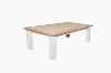 Picture of BRAMPTON 9PC Solid Wood Dining Set with Vegan Leather Seat Chairs - 210 Table