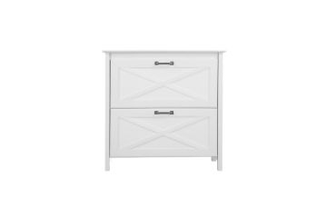 Picture of BALEN 2-Drawer File Cabinet (White) 