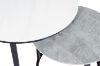 Picture of RADIUS Sintered Stone Table Top Nesting Coffee Table (Off White&Grey)