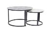 Picture of RADIUS Sintered Stone Table Top Nesting Coffee Table (Grey&Off White)