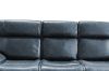Picture of SOMIA Top-Grain Leather Manual Reclining Sofa Range (Dark Blue) - 3RR + 2RR + 1R Sofa Set