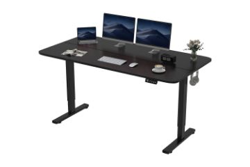 Picture of NEXUS 160 Electric Height Adjustable Standing Desk with LED Display (Black)
