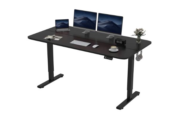 Picture of NEXUS 160 Electric Height Adjustable Standing Desk with LED Display (Black)