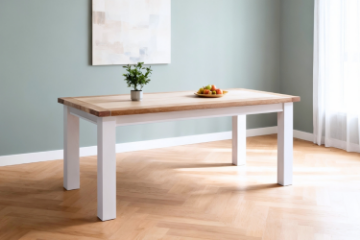Picture of BRAMPTON 180/210 Solid Wood Dining Table 