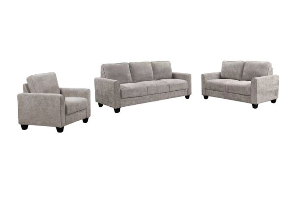 Picture of ANTONIA Fabric Sofa Range (Grey) - 3+2+1 Sofa Set