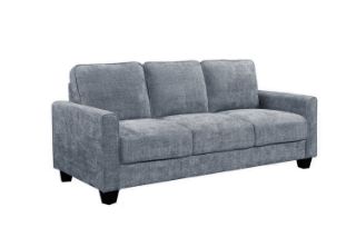 Picture of ANTONIA Fabric Sofa Range (Blue) - 3 Seater