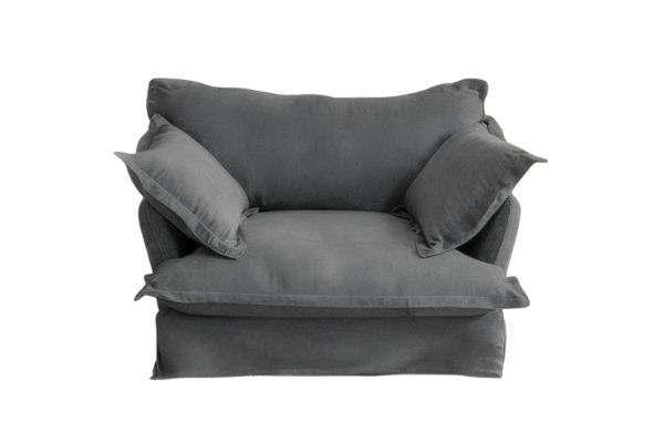 Picture of CAVINAS 1.5 Seater Sofa/ Armchair (Dark Grey) 
