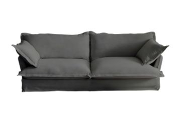 Picture of CAVINAS 3.5/2.5/1.5 Seater Fabric Sofa Range (Dark Grey) - 3.5 Seater