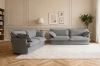 Picture of CAVINAS 3.5/2.5/1.5 Seater Fabric Sofa Range (Grey) - 3.5+2.5 Sofa Set