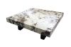 Picture of LUCIANO 100 Microcrystalline Stone Top Square Coffee Table (Light) 