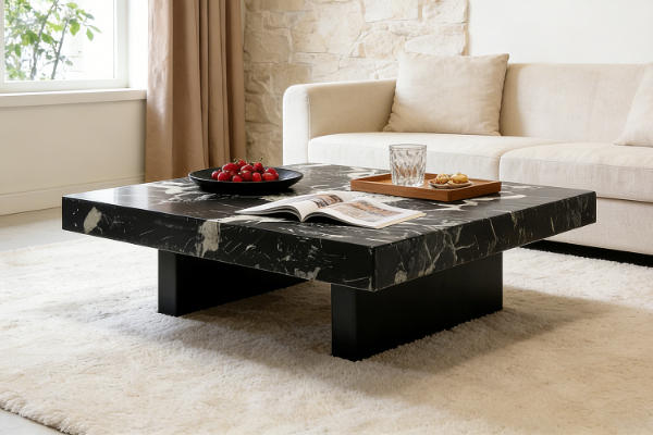 Picture of LUCIANO 100 Square Coffee Table (Dark)