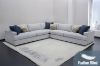 Picture of  [FLOOR MODEL CLEARANCE] GOODWIN Feather Filled Sectional Sofa - Dust, Water & Oil resistant (Light Grey)