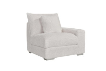 Picture of WINSTON Premium Fabric Modular Sectional Sofa (Beige) - Single RAF Armchair