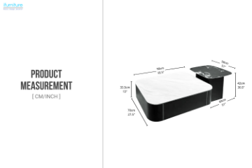 Picture of AURELIO Engineered Stone Top Coffee Table Set