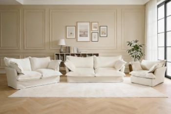 Picture for manufacturer CAVINAS 3/2/1 Seater Fabric Sofa Range Collection