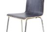 Picture of NOA Bent Wood Stackable Dining Chair (Dark)