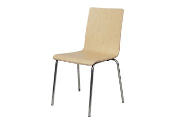 Picture of NOA Bent Wood Dining Chair (Oak) 