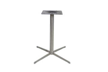Picture of [Commercial Supply Only] JAX 76 Stainless Steel Cross Brushed Table Base