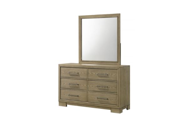 Picture of KENORA 6-Drawer Dresser with Mirror