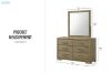 Picture of KENORA 6-Drawer Dresser with Mirror