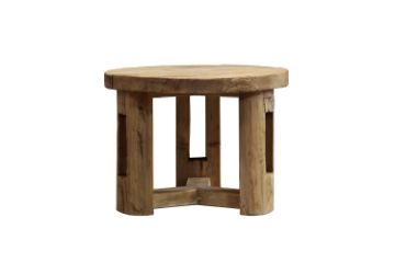 Picture of HOMER D60 Reclaimed Pine Wood Round Coffee Table